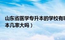 山东省医学专升本的学校有哪些（请问大家山东省医学专升本几率大吗）