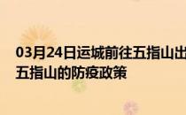 03月24日运城前往五指山出行防疫政策查询-从运城出发到五指山的防疫政策