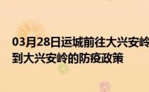 03月28日运城前往大兴安岭出行防疫政策查询-从运城出发到大兴安岭的防疫政策