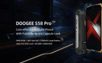 Rugged DOOGEE S58 Pro智能手机现在提供10%的折扣