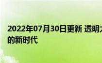 2022年07月30日更新 透明太阳能电池可以带来个性化能源的新时代