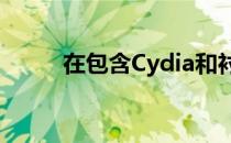 在包含Cydia和衬底的简单包装中