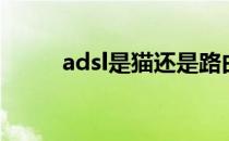 adsl是猫还是路由器（adsl帐号）