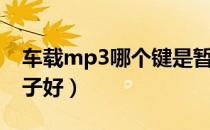 车载mp3哪个键是暂停键（车载mp3哪个牌子好）