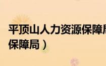 平顶山人力资源保障局招聘（平顶山人力资源保障局）