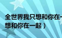 全世界我只想和你在一起百度云（全世界我只想和你在一起）