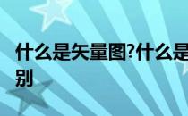 什么是矢量图?什么是位图?矢量图及位图的区别