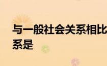 与一般社会关系相比,环境与资源保护法律关系是