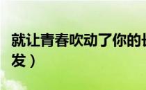 就让青春吹动了你的长发（当青春吹动你的长发）