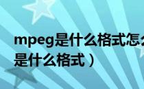 mpeg是什么格式怎么在手机上观看（mpeg是什么格式）