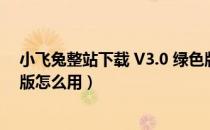 小飞兔整站下载 V3.0 绿色版（小飞兔整站下载 V3.0 绿色版怎么用）