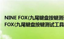 NINE FOX(九尾键盘按键测试工具) V1.0.8 官方版（NINE FOX(九尾键盘按键测试工具) V1.0.8 官方版怎么用）