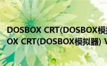 DOSBOX CRT(DOSBOX模拟器) V1.0 绿色免费版（DOSBOX CRT(DOSBOX模拟器) V1.0 绿色免费版怎么用）