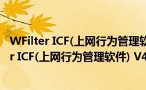 WFilter ICF(上网行为管理软件) V4.1.294 官方版（WFilter ICF(上网行为管理软件) V4.1.294 官方版怎么用）