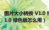 图片大小转换 V1.0 绿色版（图片大小转换 V1.0 绿色版怎么用）