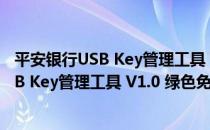 平安银行USB Key管理工具 V1.0 绿色免费版（平安银行USB Key管理工具 V1.0 绿色免费版怎么用）