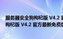 服务器安全狗枸杞版 V4.2 官方最新免费版（服务器安全狗枸杞版 V4.2 官方最新免费版怎么用）