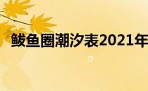 鲅鱼圈潮汐表2021年8月（鲅鱼圈潮汐表）