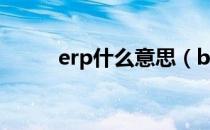 erp什么意思（bom是什么意思）