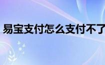 易宝支付怎么支付不了（易宝支付怎么支付）