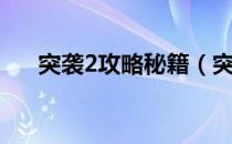 突袭2攻略秘籍（突袭2中文版的秘籍）