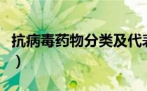 抗病毒药物分类及代表药品（抗病毒药物分类）