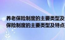 养老保险制度的主要类型及特点是什么?考试资料网（养老保险制度的主要类型及特点是什么）