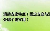 滑动支座特点（固定支座与滑动支座的区别在哪里 价格和用处哪个更实用）