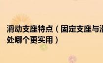 滑动支座特点（固定支座与滑动支座的区别在哪里 价格和用处哪个更实用）