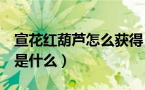 宣花红葫芦怎么获得（造梦西游3宣花红葫芦是什么）