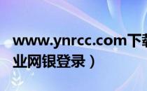 www.ynrcc.com下载（www ynrcc com企业网银登录）