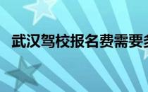 武汉驾校报名费需要多少（武汉驾校报名）