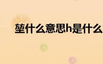 堃什么意思h是什么意思（堃什么意思）