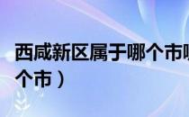 西咸新区属于哪个市哪个区（西咸新区属于哪个市）