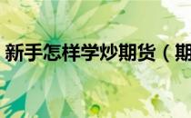 新手怎样学炒期货（期货保证金是什么意思）