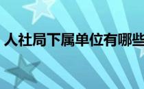 人社局下属单位有哪些（人社局是什么单位）