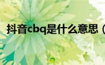 抖音cbq是什么意思（抖音bic是什么意思）