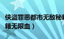 侠盗罪恶都市无敌秘籍（侠盗猎车罪恶都市秘籍无限血）