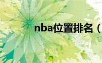 nba位置排名（nba位置介绍）