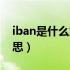 iban是什么意思中文怎么读（iban是什么意思）