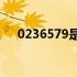 0236579是重庆哪个区的电话（0236）