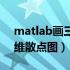 matlab画三维散点图并拟合（matlab画三维散点图）