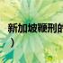 新加坡鞭刑的鞭子什么样（新加坡鞭刑的鞭子）