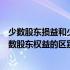 少数股东损益和少数股东是权益借贷方（少数股东损益和少数股东权益的区别）