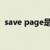 save page是什么意思（page是什么意思）