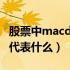 股票中macd的红绿柱（股票MACD里红绿柱代表什么）