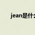 jean是什么意思（jeans是什么意思）