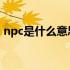 npc是什么意思网络用语（mpc是什么意思）