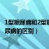 1型糖尿病和2型糖尿病的区别高中生物（1型糖尿病和2型糖尿病的区别）