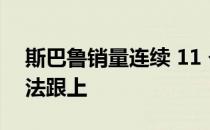 斯巴鲁销量连续 11 个月增长 但一款车型无法跟上